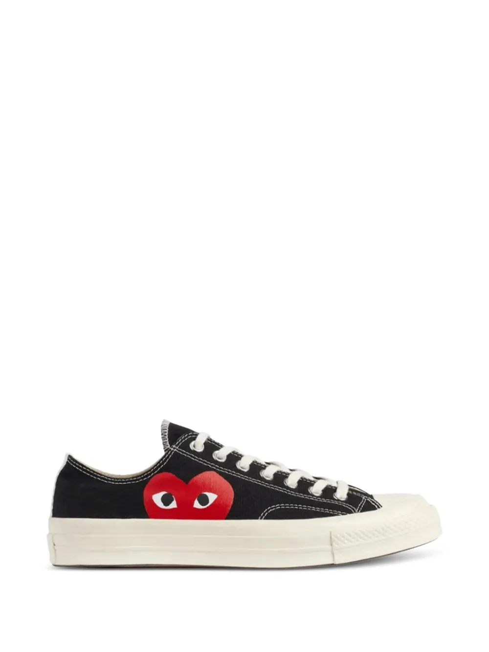 Кеды Converse Big Heart Chuck 70 Comme Des Garçons Play, черный — фото 3
