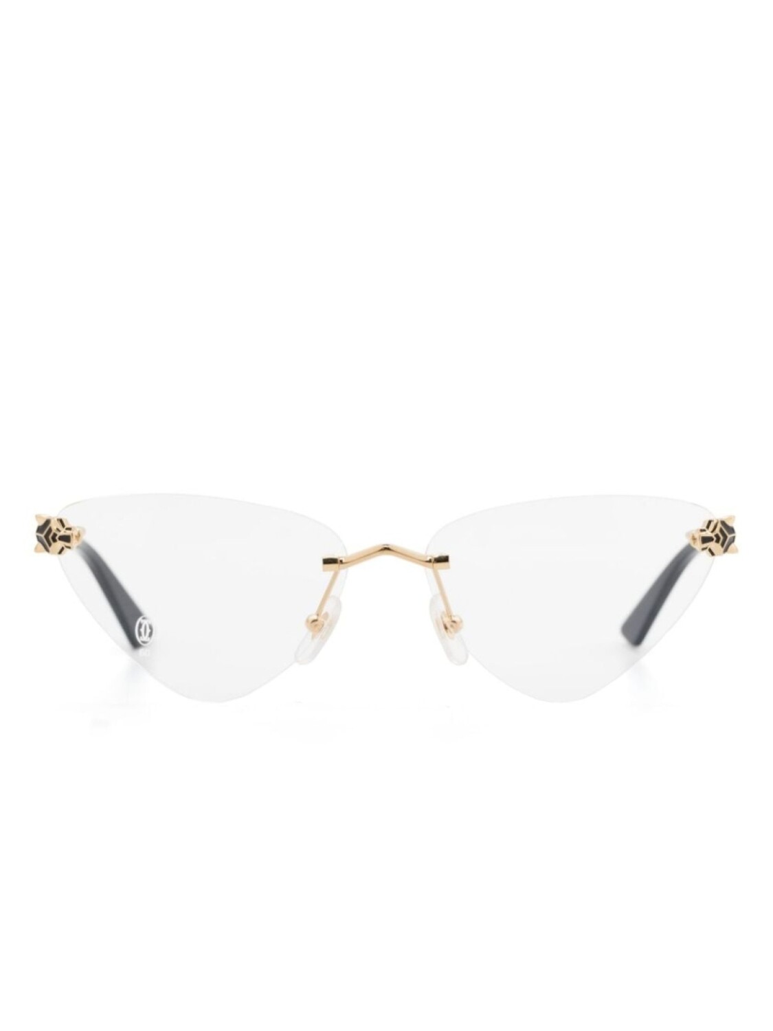

Cartier Eyewear очки в оправе 'кошачий глаз', золотистый
