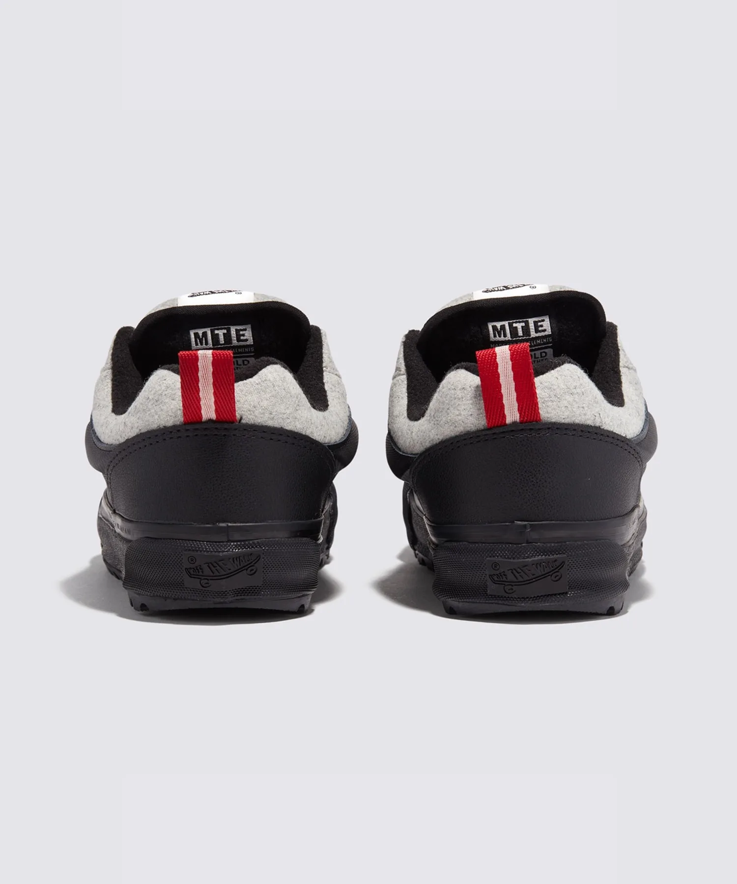 Унисекс кроссовки из кожи и шерсти VANS LX Knu Skool MTE-1 TDC чёрные — фото 4