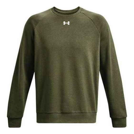 

Топ Under Armour Rival Fleece Crew Top 'Olive Green' 1379755-390, оливково-зеленый