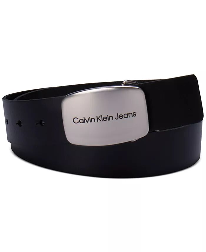 

Ремень Calvin Klein Women's Jeans Casual с пряжкой-пластиной, черный