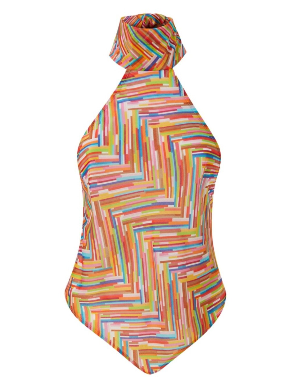 

Топ с принтом Missoni, оранжевый