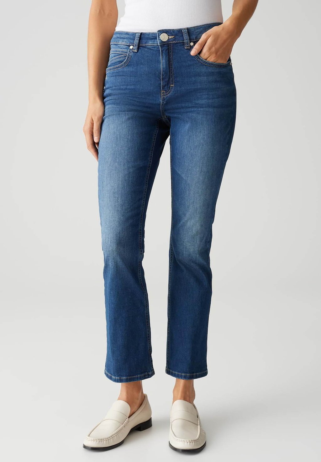 

Расклешенные джинсы ENJA OPUS PANTS, деним