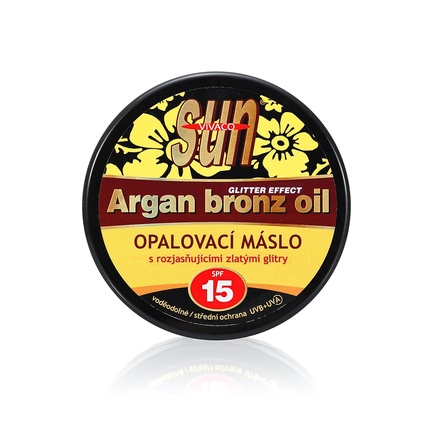 

Sun Argan Bronz Oil с эффектом блеска Spf15, Vivaco