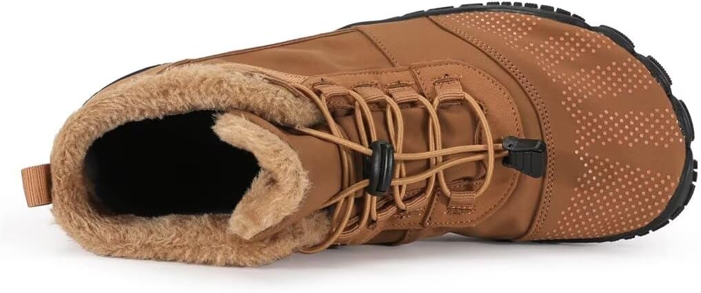 Кроссовки Barekick Polar, нескользящая и водонепроницаемая зимняя обувь (унисекс) Swzec, желтый — фото 3