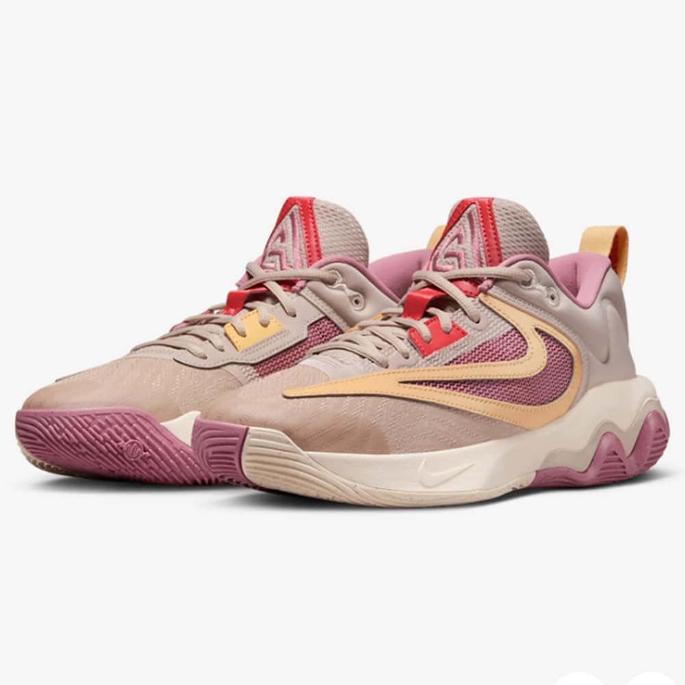 Мужские кроссовки Nike, три четверти высоты, Fossil Stone/Desert Berry/Guava Ice — фото 2