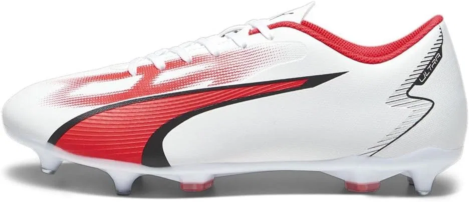 Спортивные кроссовки PUMA Ultra Play MXSG унисекс, Puma White Puma Black Fire Orchid — фото 4
