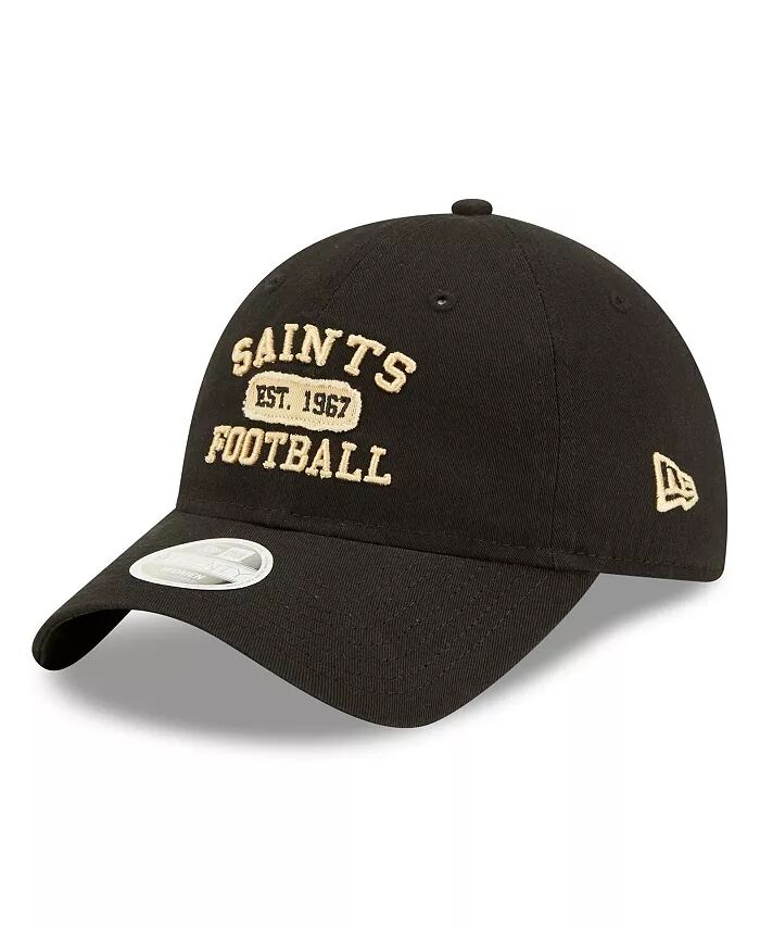 

Женская черная New Orleans Saints Formed 9TWENTY Регулируемая кепка New Era