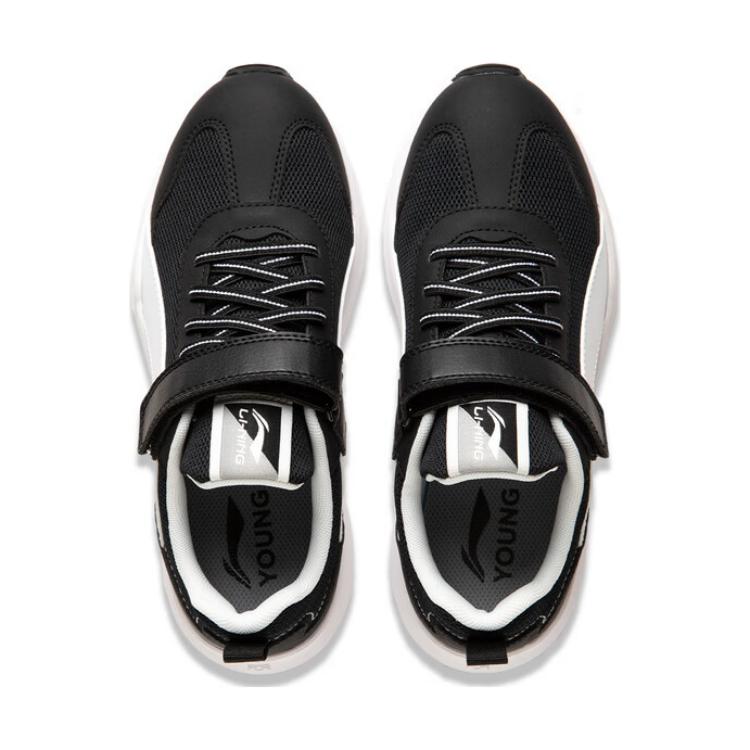 

Ботинки низкие Big Aragan черно-белые подростковые повседневные LINING YOUNG