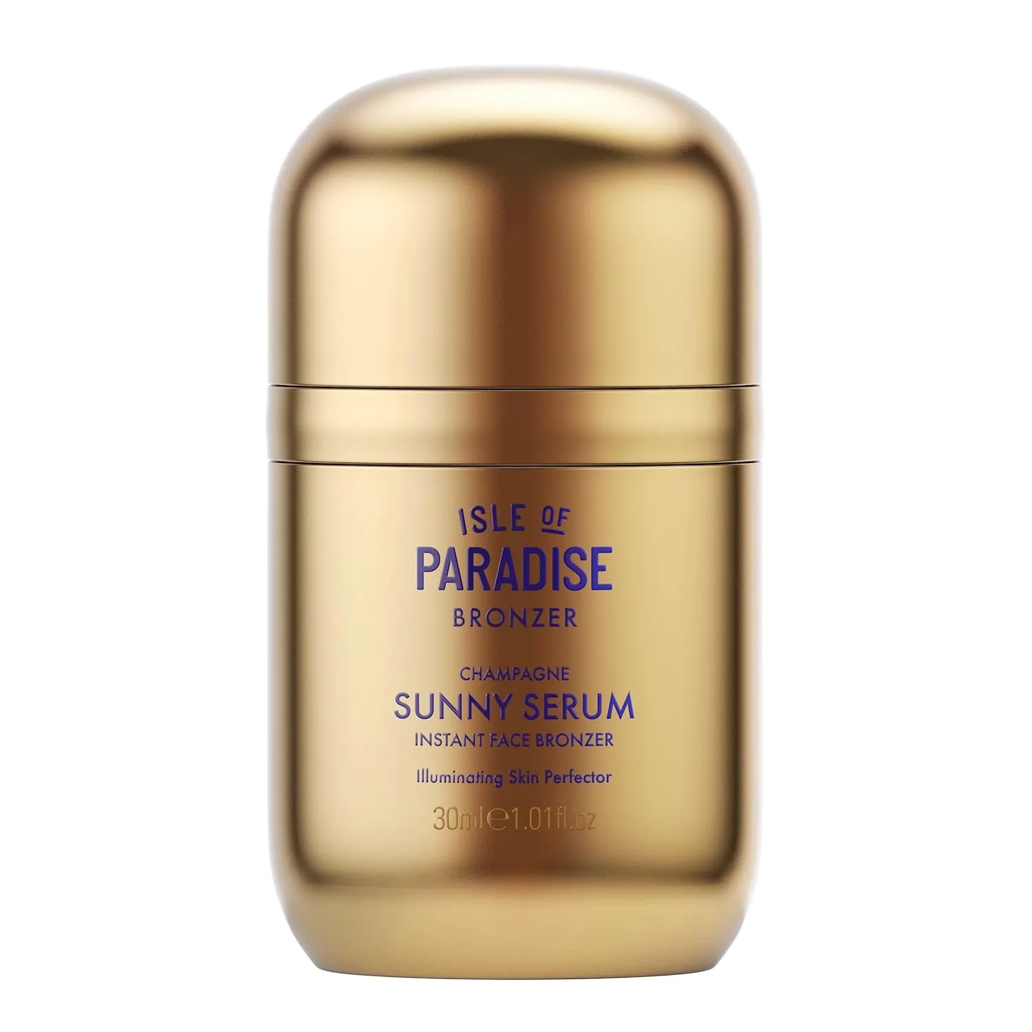 Isle of Paradise Sunny Serum бронзирующая сыворотка для лица с ниацинамидом, смываемая формула, 30 мл 29,9 мл (1 шт.), Champagne