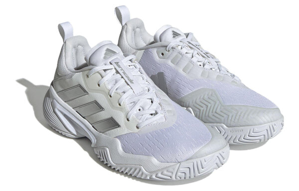 Кроссовки (WMNS) adidas Barricade Tennis Shoes 'White', белый — фото 3
