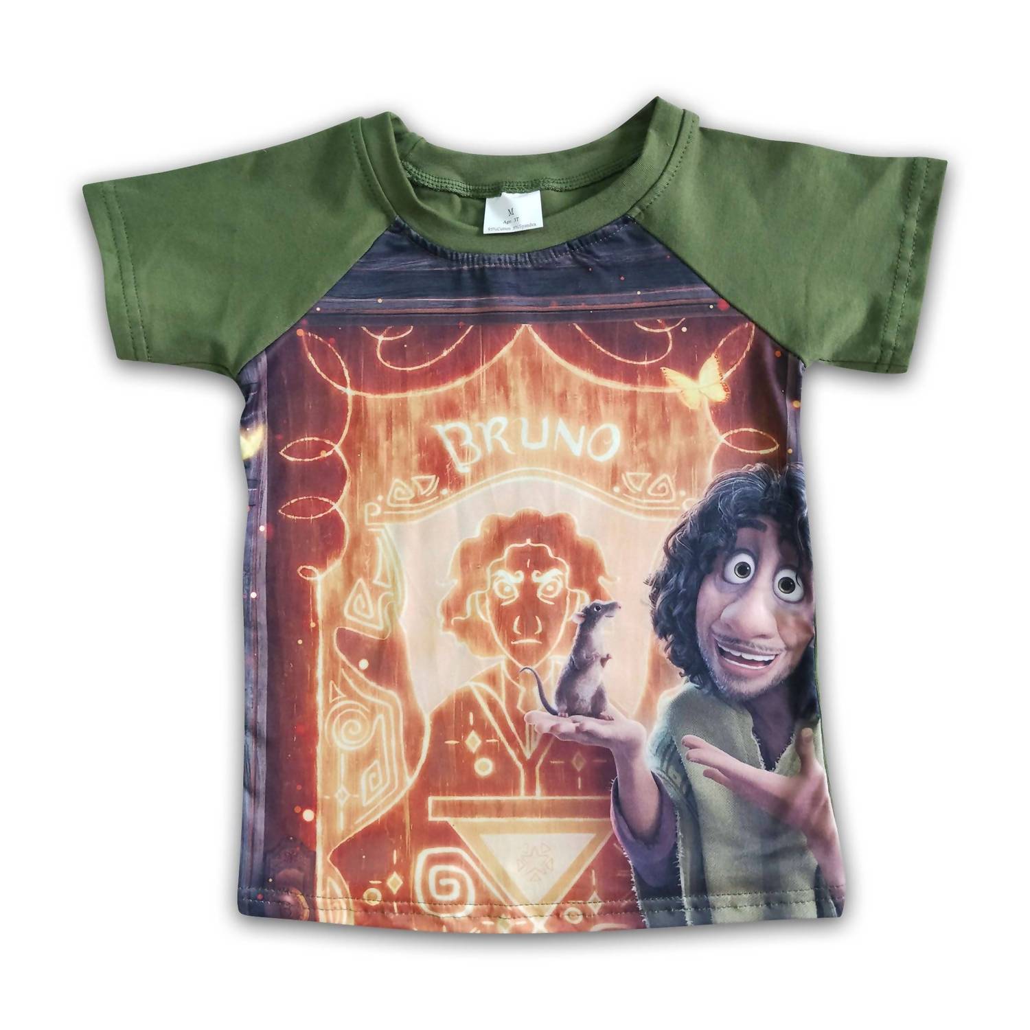 

Футболка Boy's We Don't Talk About Bruno зеленого цвета Aier Wholesale