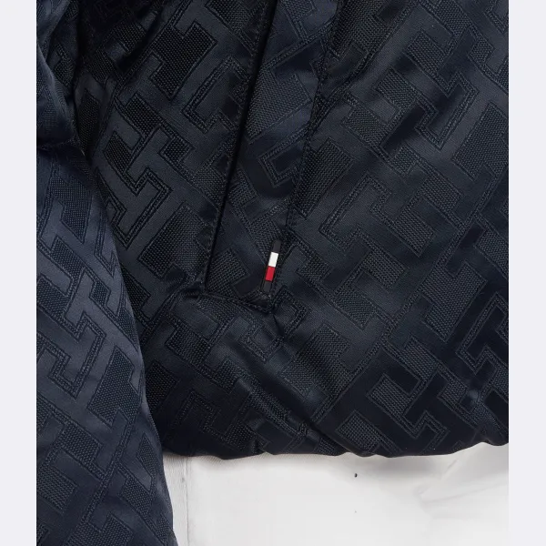 Жаккардовая куртка стандартного кроя Amd New York HDD Tommy Hilfiger, синий — фото 3