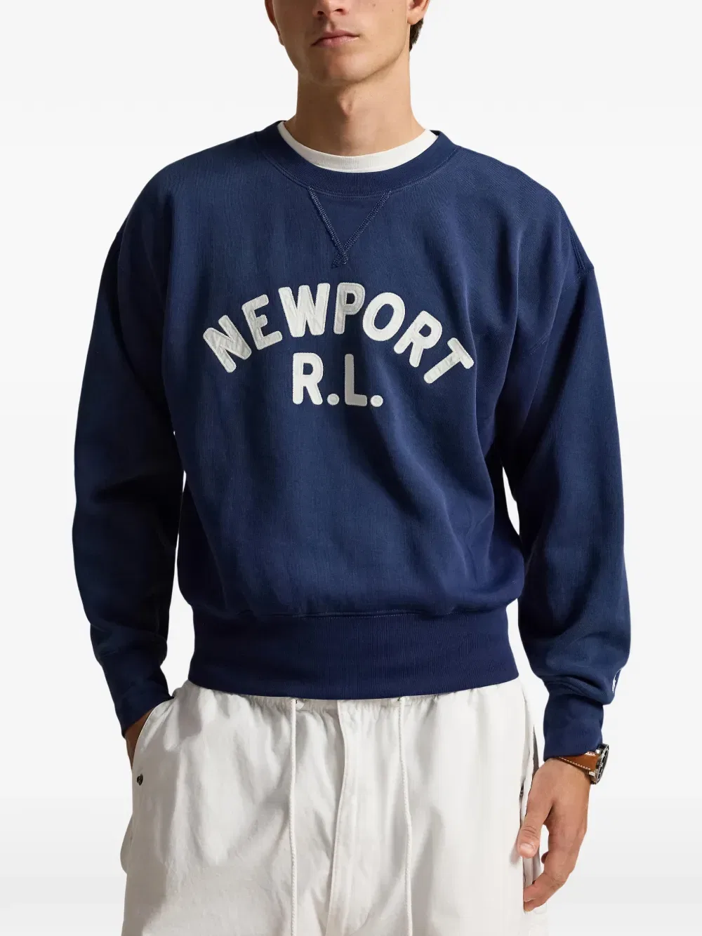 Толстовка с длинными рукавами Polo Ralph Lauren, синий — фото 3