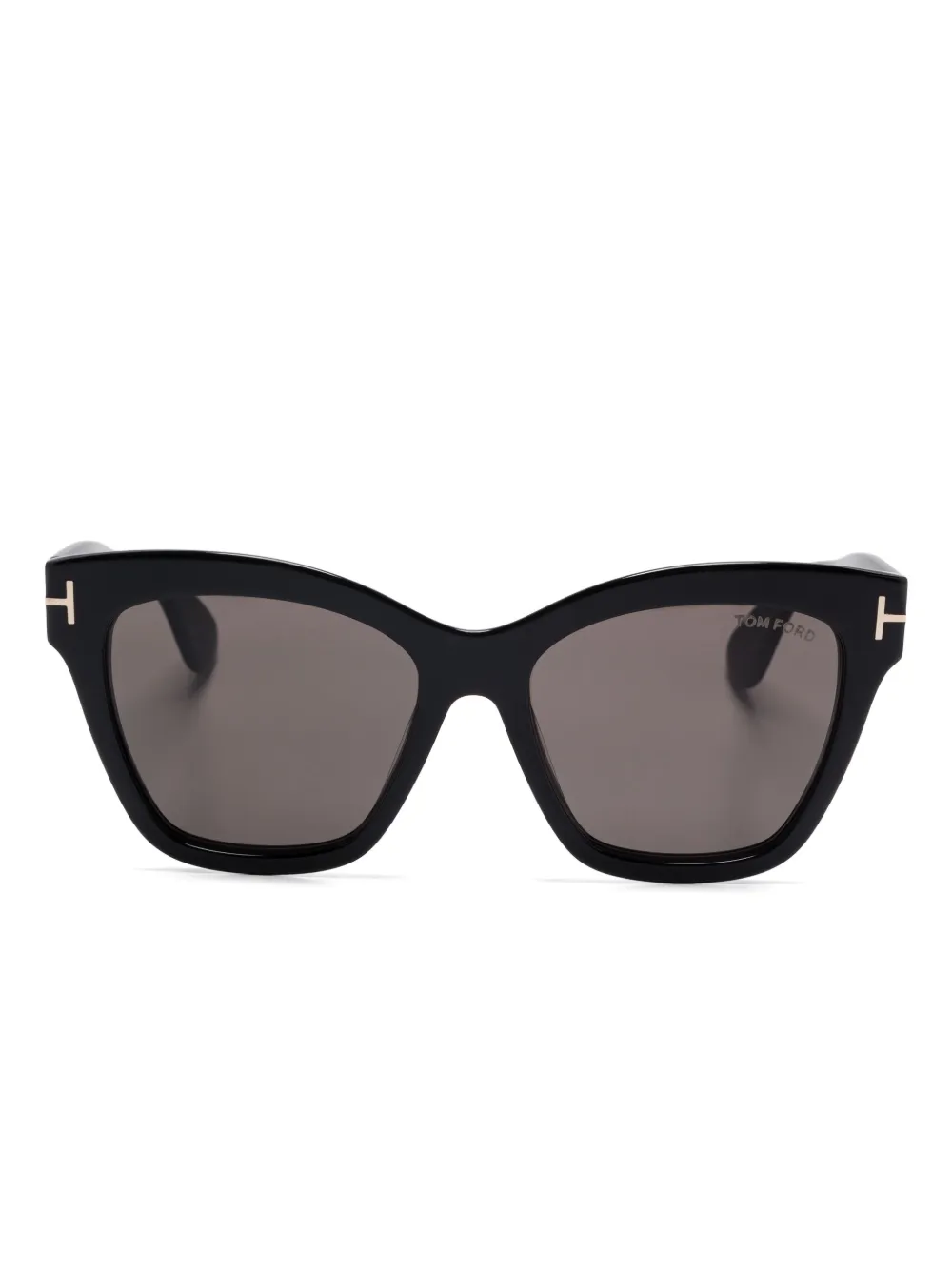 

Солнцезащитные очки в оправе 'кошачий глаз' TOM FORD Eyewear, черный