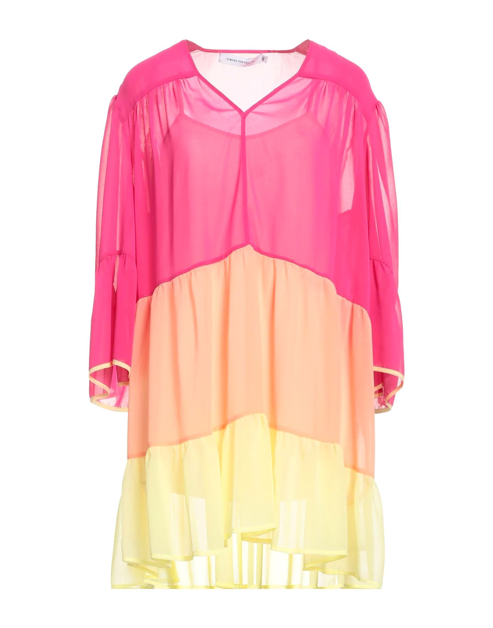 

Мини-платье Simona Corsellini, фуксия