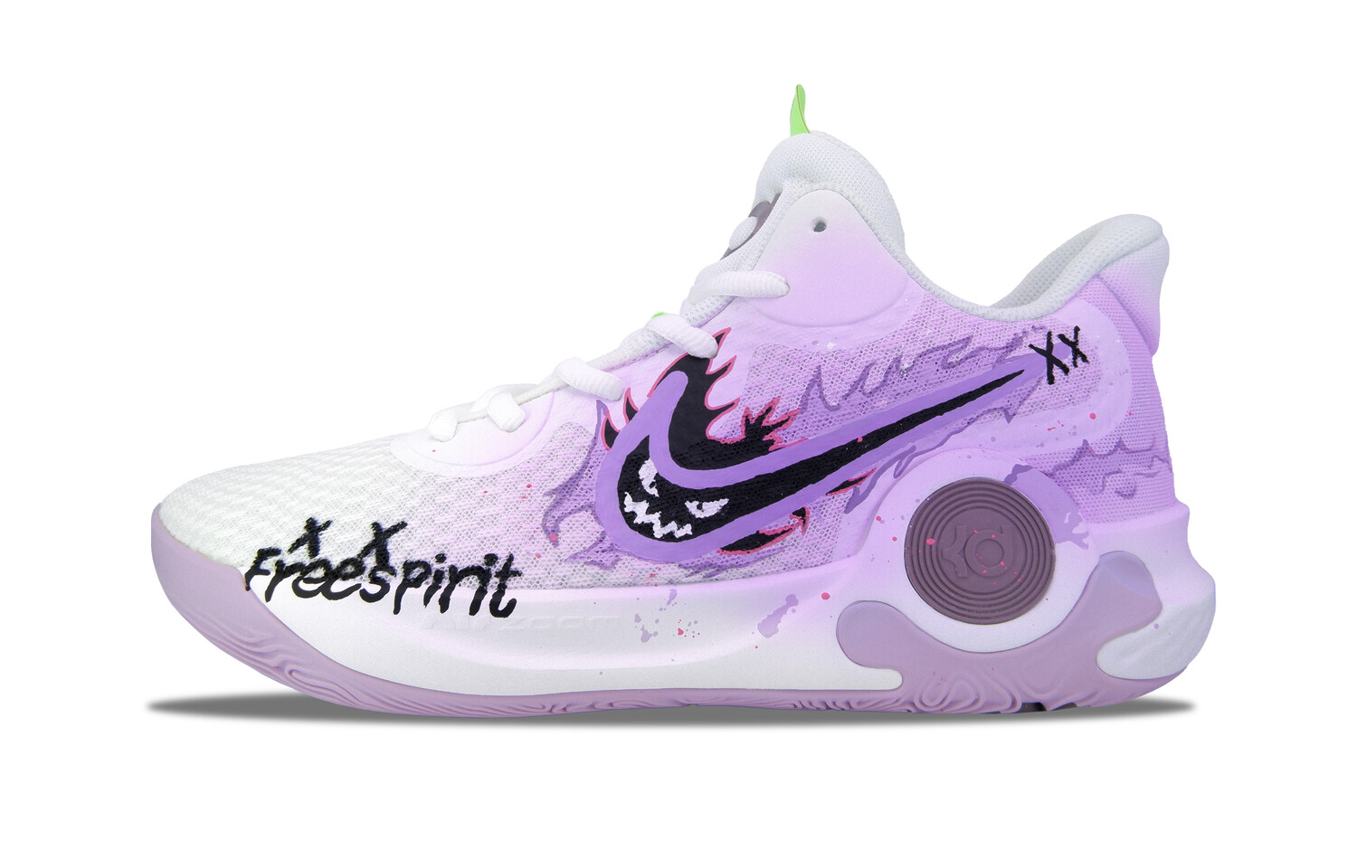 

Кроссовки Nike KD Trey 5 IX Vintage Basketball Shoes Unisex Mid-top Purple, фиолетовый