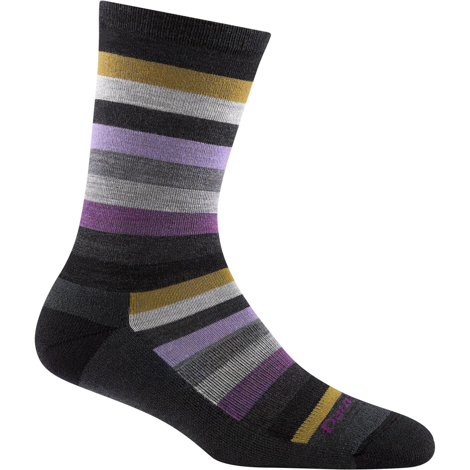 

Носки Darn Tough Mystic Stripe Lightweight Cushion Crew, серый