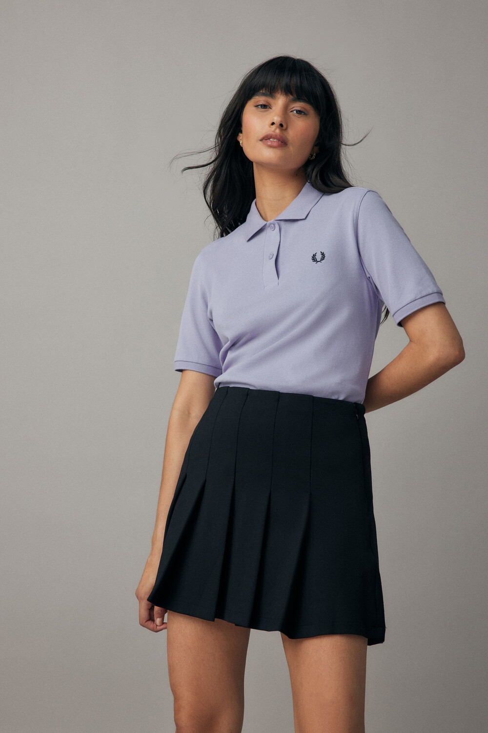 

Рубашка поло Fred Perry, фиолетовый