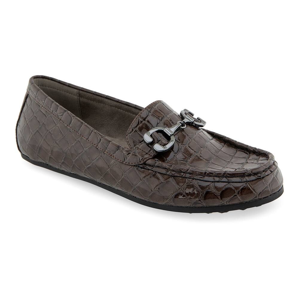 

Женские лоферы Aerosoles Dallas, цвет Chocolate Croco Faux L