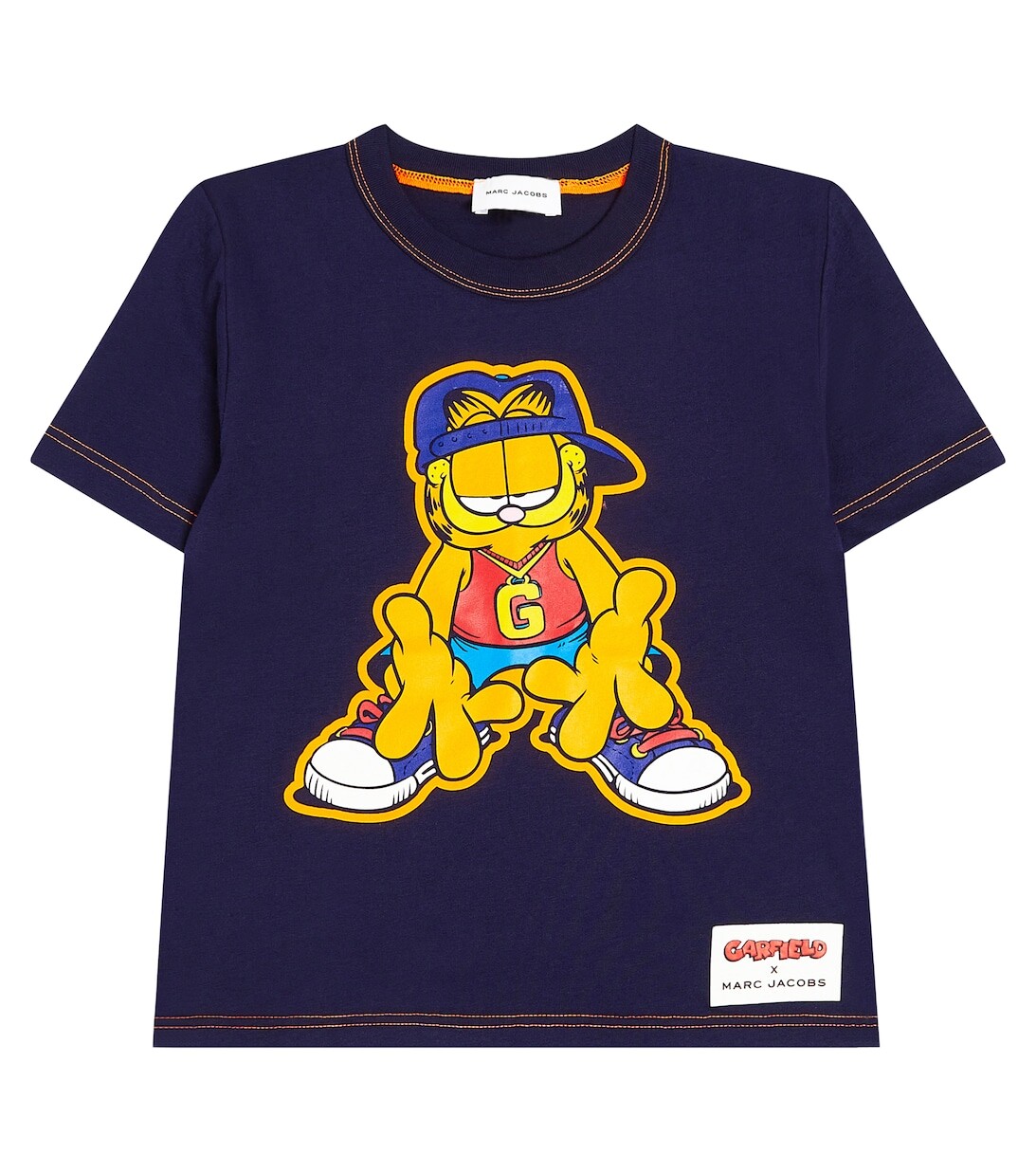 

Топ с длинными рукавами из коллаборации с Garfield Marc Jacobs, синий