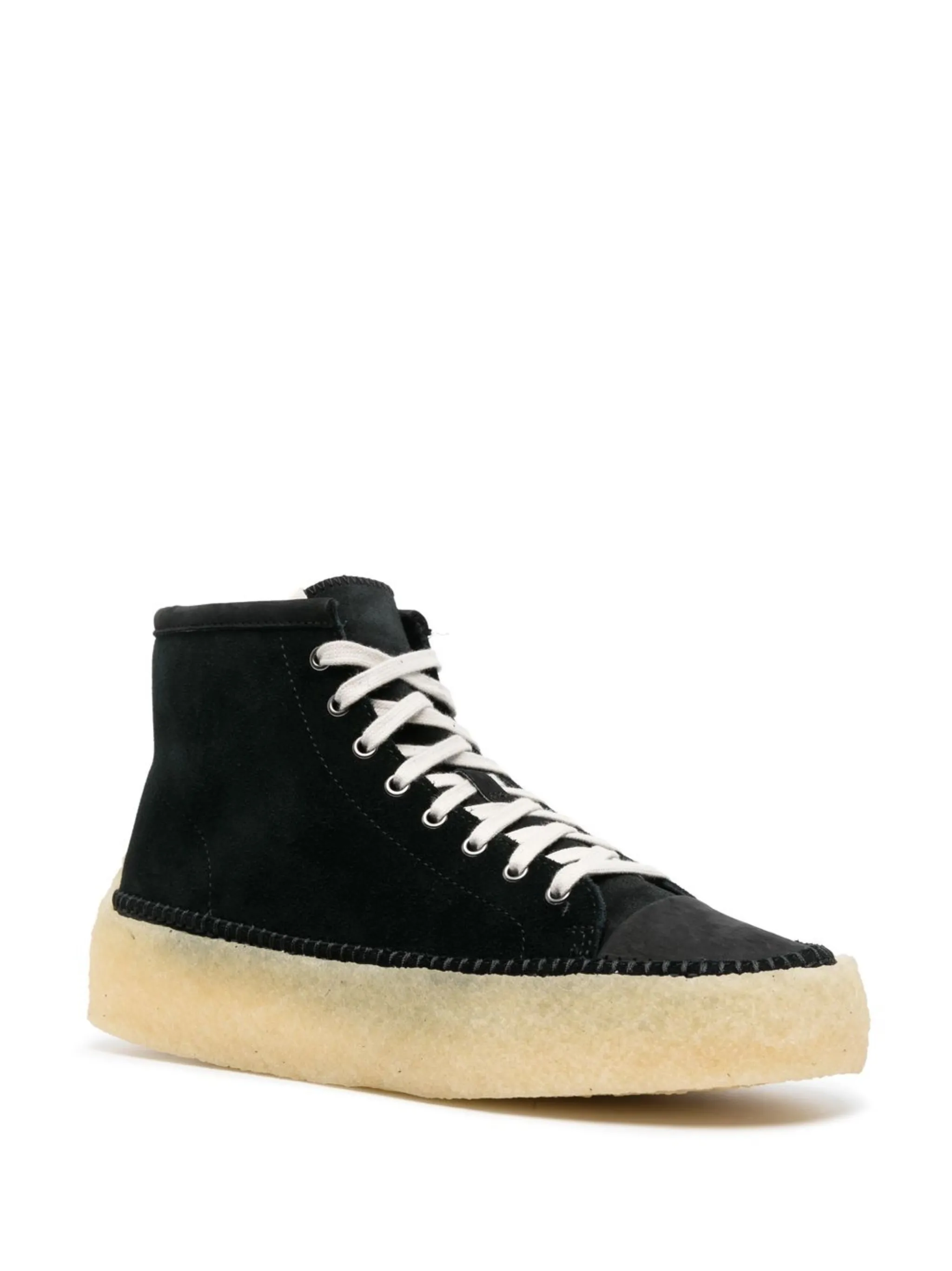 

Высокие кеды на шнуровке Clarks Originals, черный