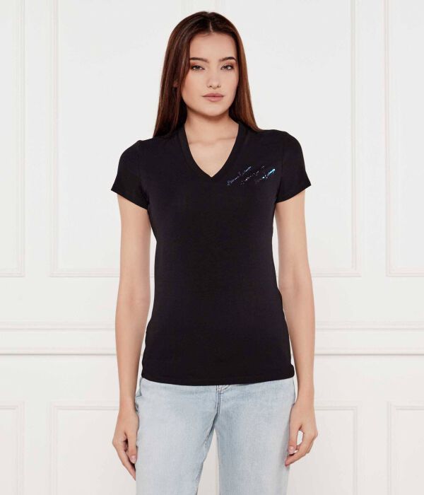 

Футболки Slim fit Armani Exchange, черный