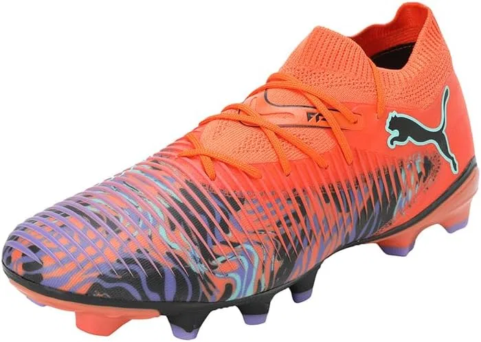 Кроссовки PUMA унисекс, Orange Poppy Black Dark Amethyst Electric Peppermint