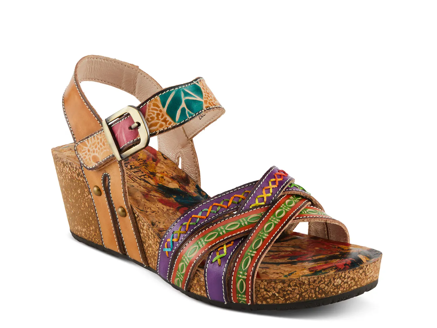 

Сандалии Bosquet Wedge Sandal L'Artiste By Spring Step, темно-коричневый