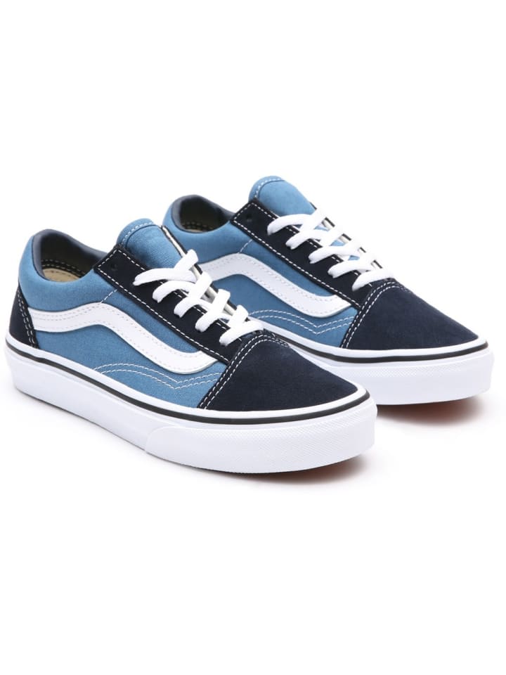 

Кроссовки на шнуровке Vans, синий