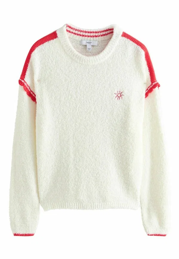 Джемпер Next, White Red Tipped