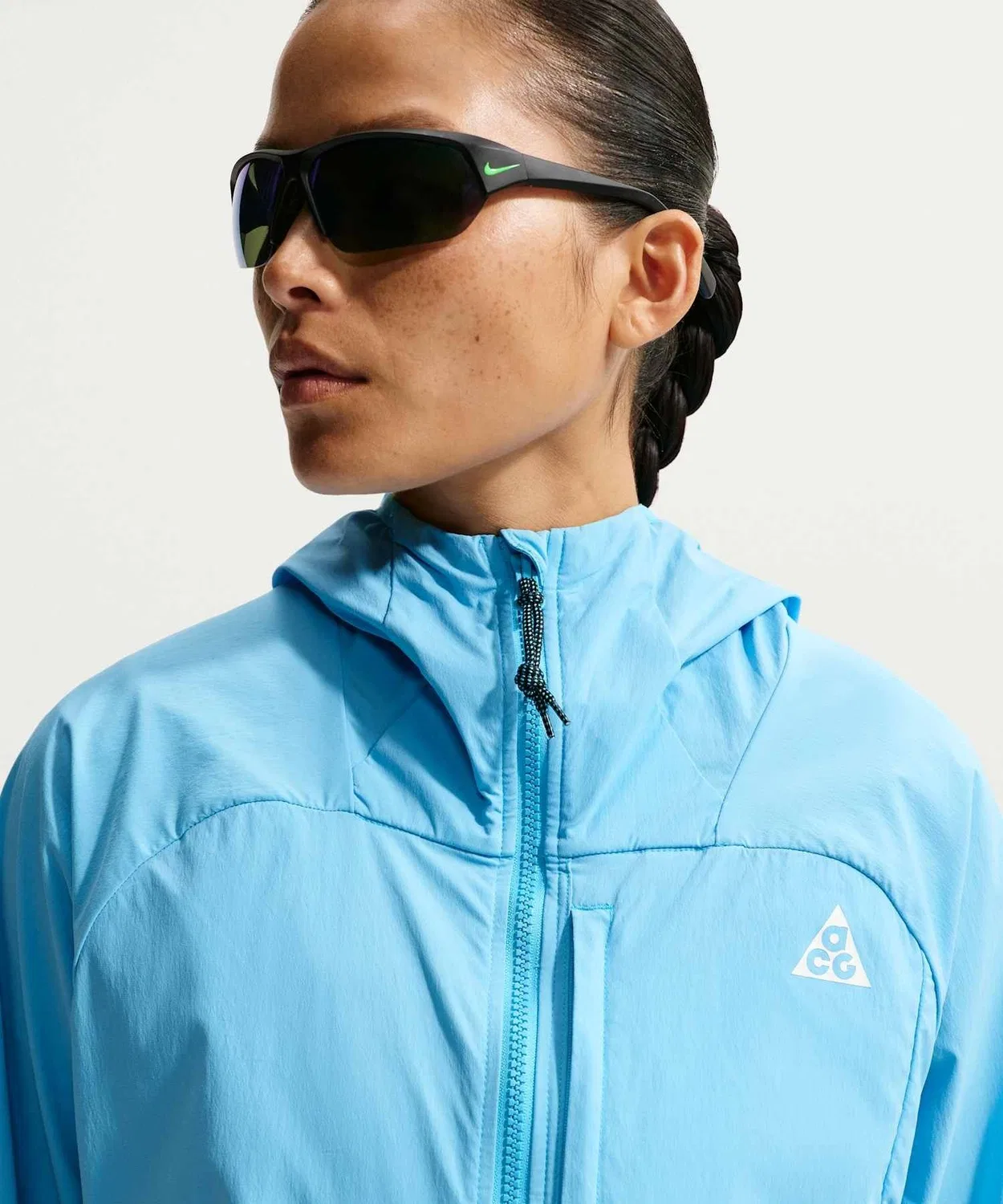 Куртка Nike ACG Women's UV Protection Jacket, тёмно-синяя — фото 3