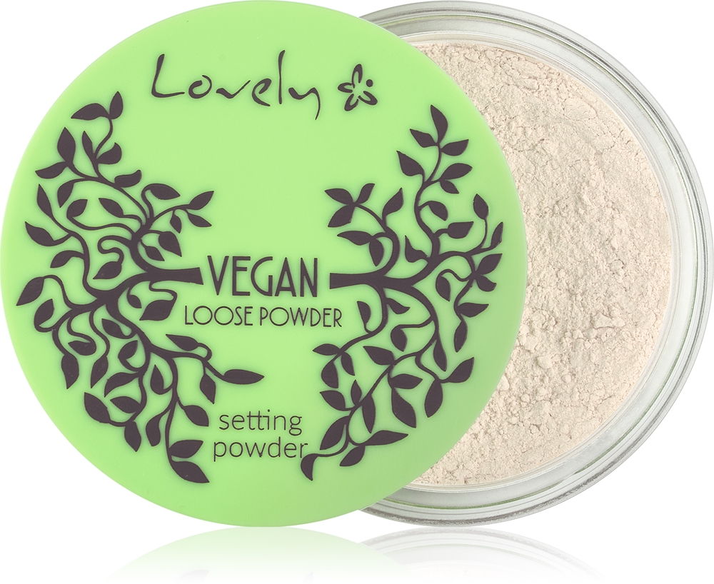

Веганская рассыпчатая пудра прозрачная Lovely