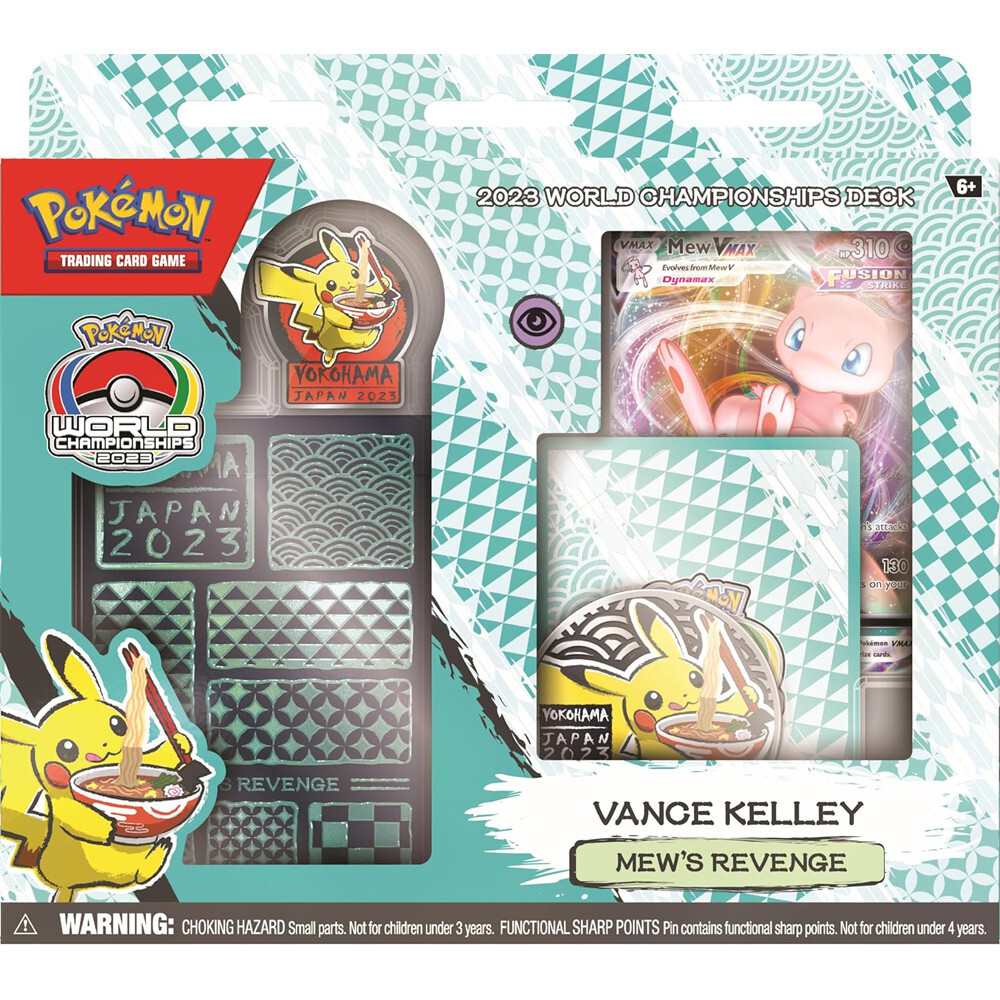 

Карточная игра The Pokemon Company Int'l Pokemon TCG: 2023 World Championships Deck - Mew's Revenge (Vance Kelley)