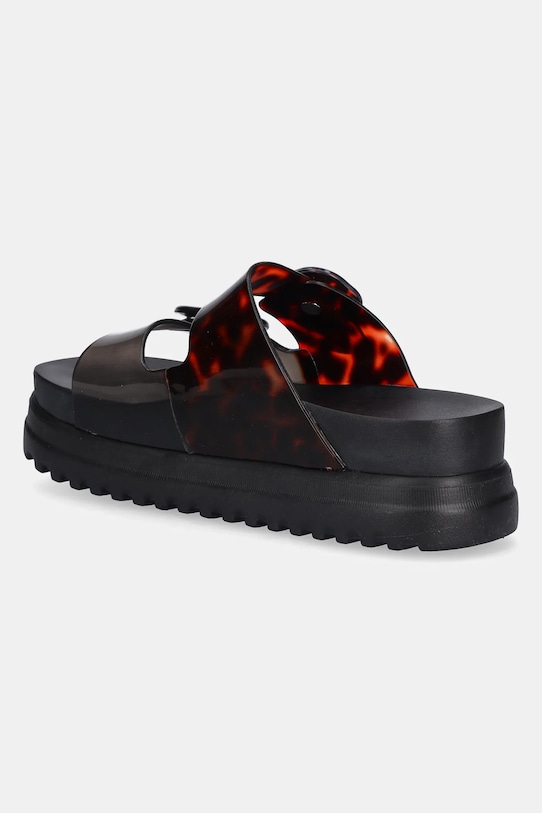 Уютные платформенные шлепанцы COZY PLATFORM Melissa, черный — фото 3