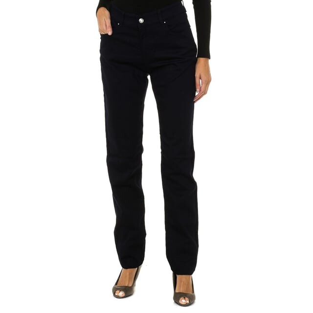 

Длинные брюки из эластичной ткани 8n5j18 5d01z женщина Armani, синий