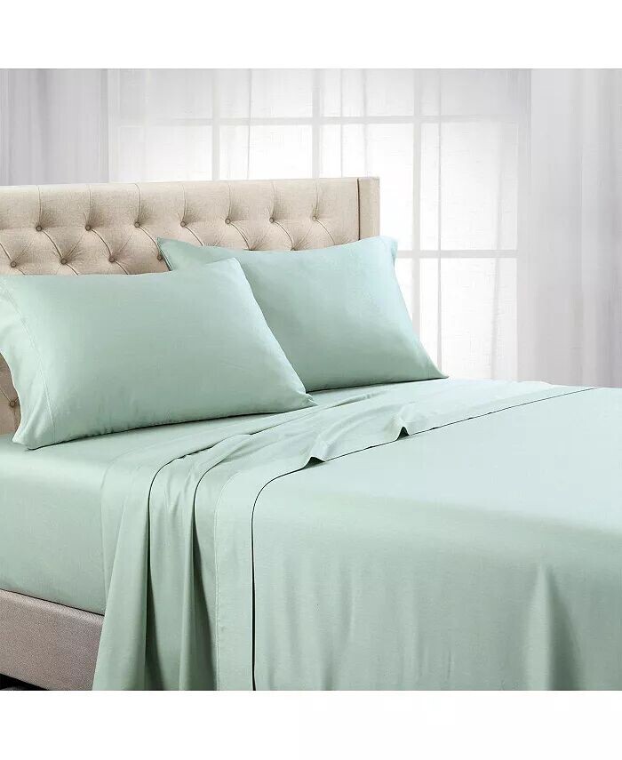 

Эвкалипт Tencel Lyocell, количество нитей 600, Split King Egyptian Linens, синий