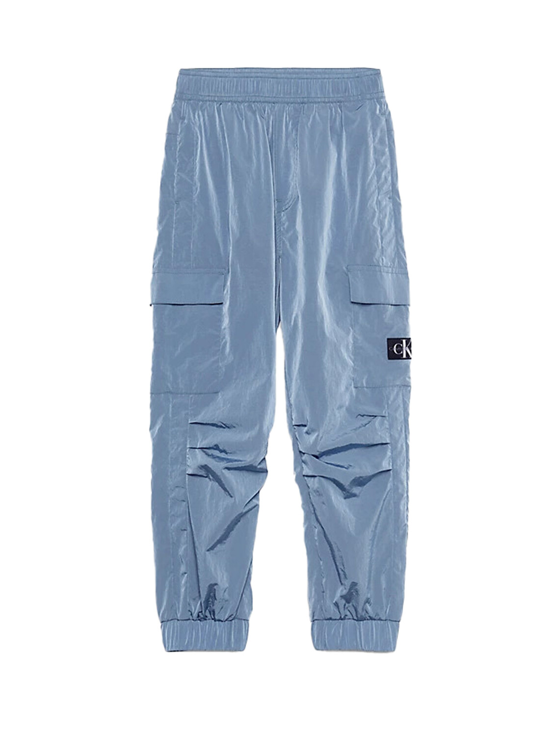 

Брюки pantalone cargo in nylon Calvin Klein, голубой