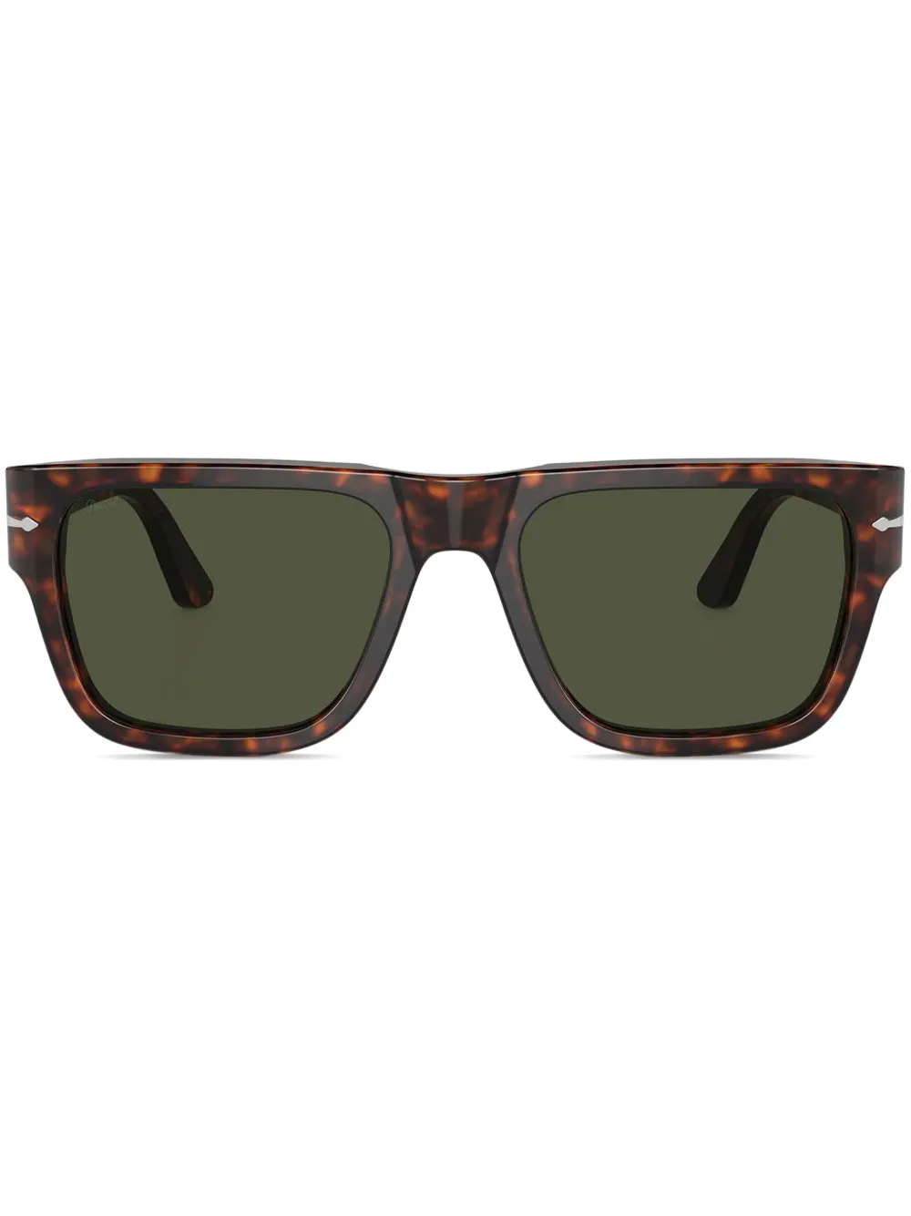 

Солнцезащитные очки в квадратной оправе Persol, коричневый