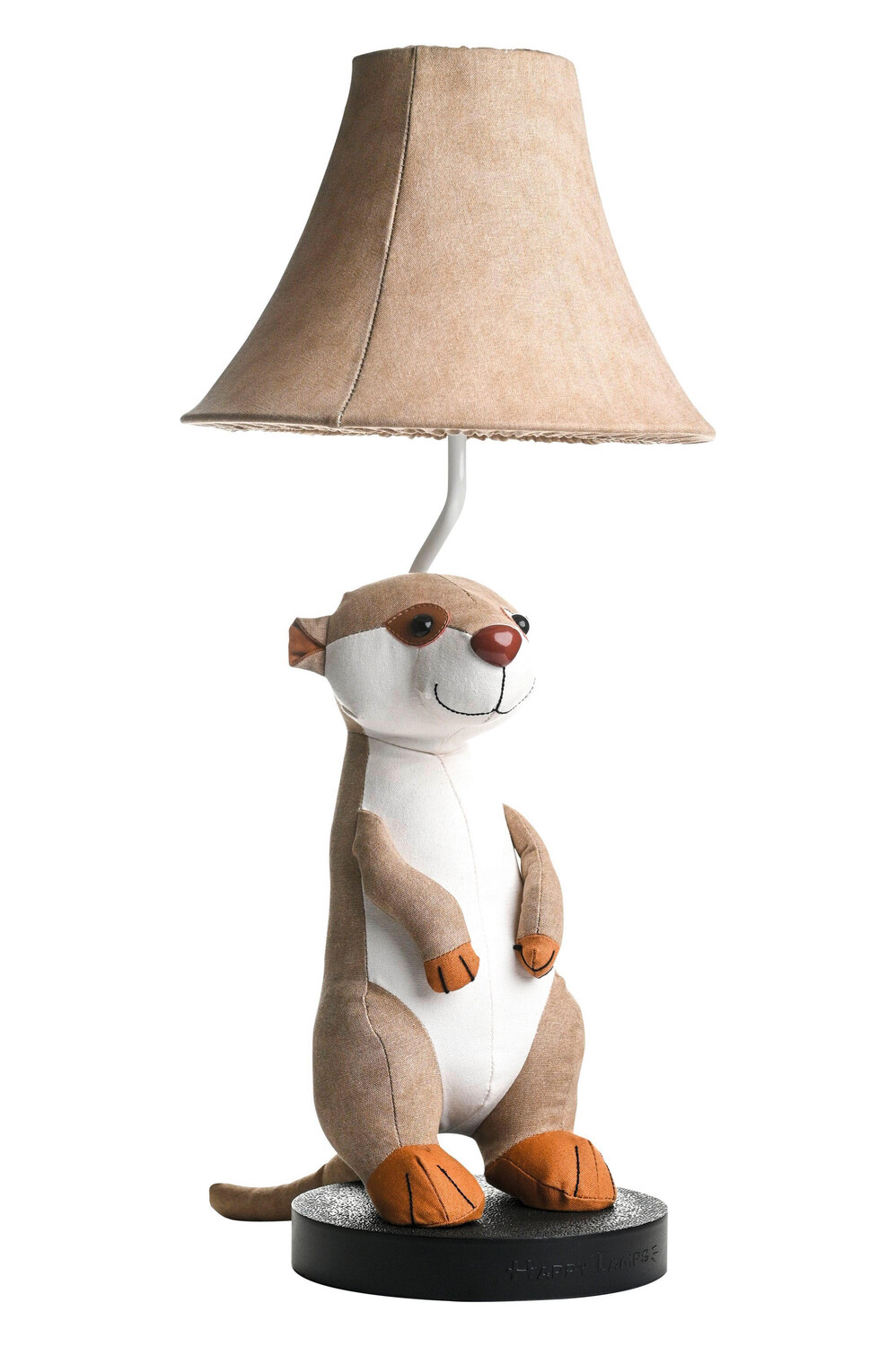 

Светодиодная детская настольная лампа Happy Lamps, 28x26,5x61 см, белый