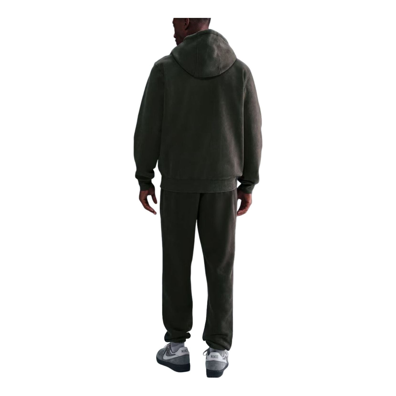 Худи Nike Sportswear Club Washed Fleece 'Sequoia' — фото 2