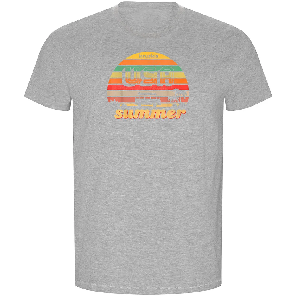 

Футболка с коротким рукавом Kruskis Usa Summer ECO, серый
