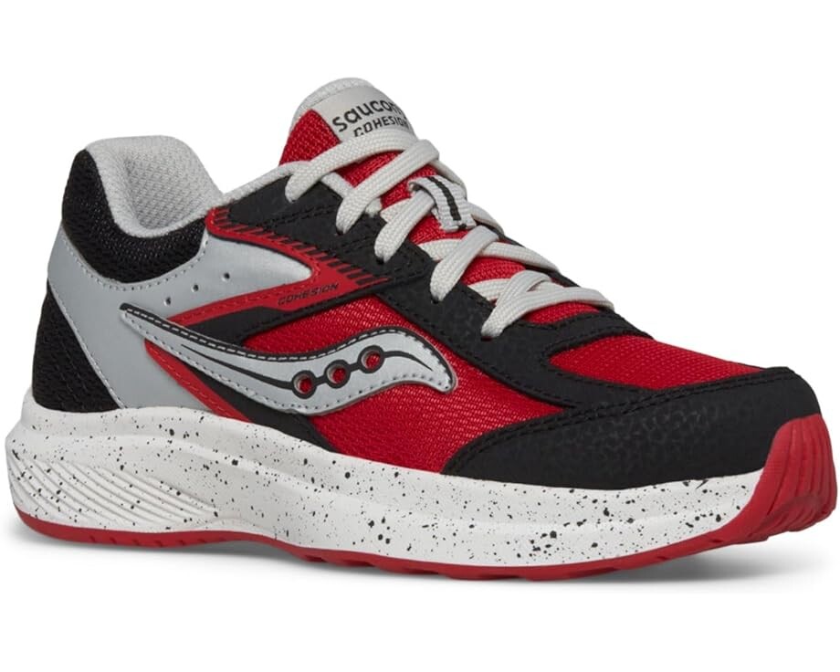 

Кроссовки Saucony Kids Cohesion KDZ Sneakers, цвет Black/Red