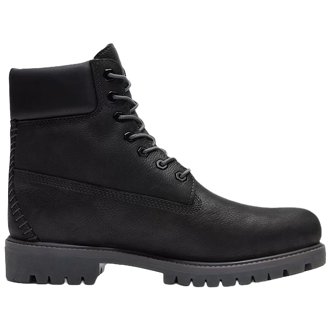 Timberland 6-дюймовые короткие армейские ботинки Unisex Black — фото 3