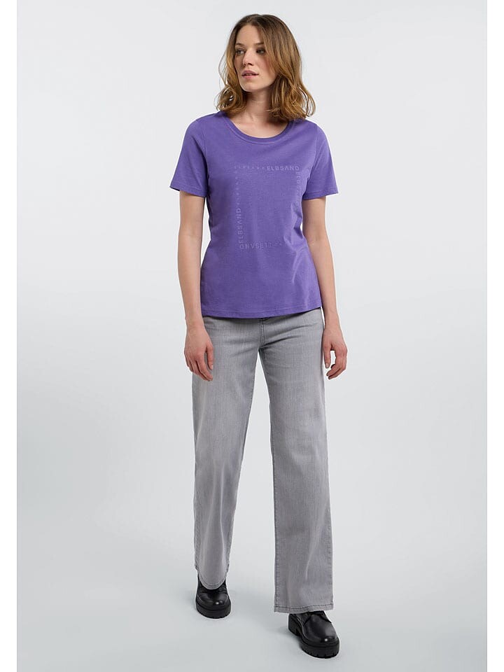 

Футболка ELBSAND Shirt Lora, фиолетовый