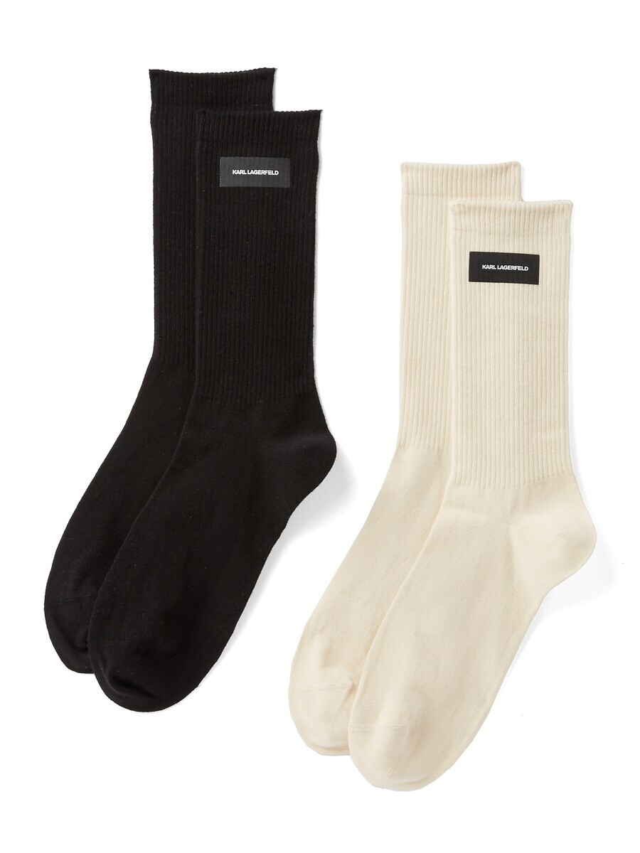 

Носки Karl Lagerfeld Socks Essential, бежевый/черный