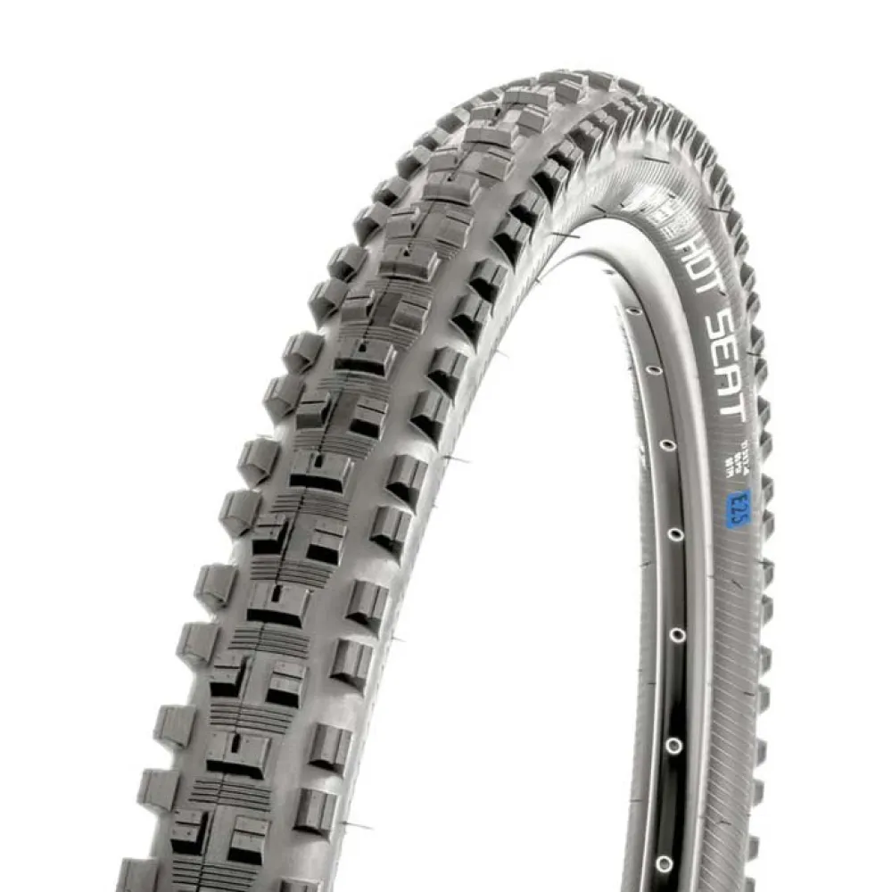 

Шина для горного велосипеда MSC Hot Seat 2C DH Xtrem Shield 60 TPI Tubeless 27.5´´ x 2.40, черный