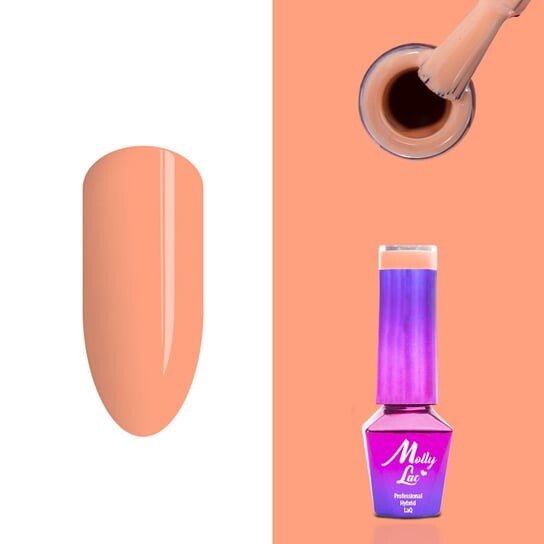 

Йогуртовый гибридный лак для ногтей, 127 Sweet Eclair, 5 мл Molly Lac