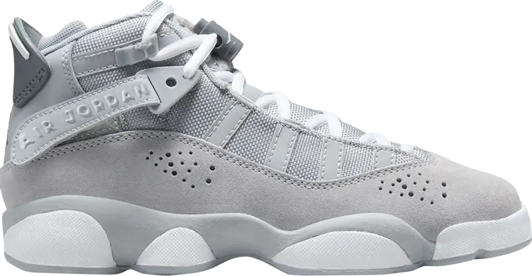 

Кроссовки Jordan 6 Rings GS 'Wolf Grey', серый