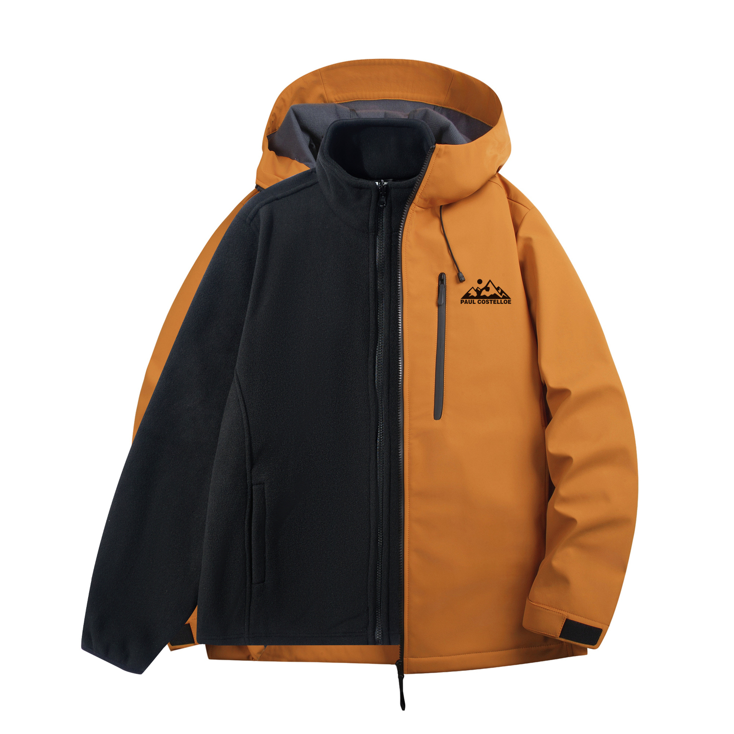 

PAUL COSTELLOE Ветровка Unisex, Sunflower Orange (Fleece 3-in-1)